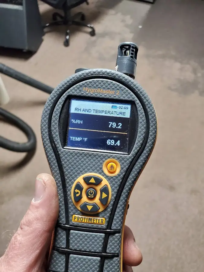 Moisture meter humidity assessment for Mold Remediation & Removal in Cecil